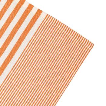 Kjøkkenhåndkle Georg oransje nærbilde