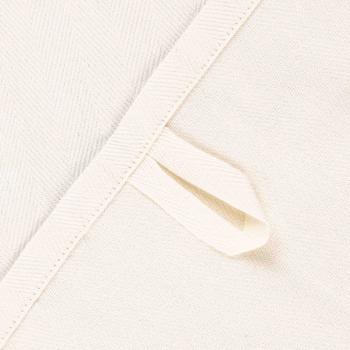 Kjøkkenhåndkle Georg oransje nærbilde