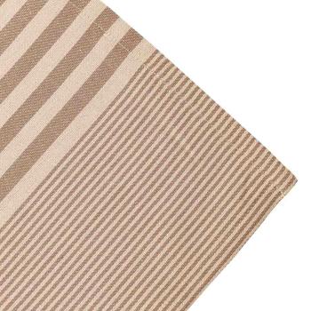 Kjøkkenhåndkle Georg taupe nærbilde