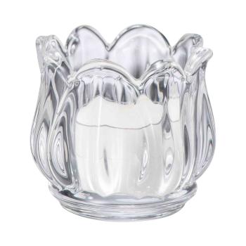 Telysholder Flora 5,5 cm klar