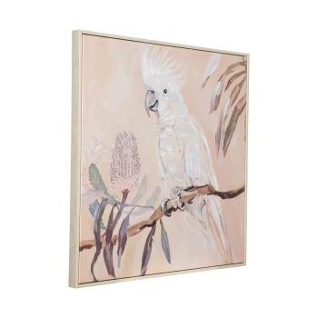 lerretsbilde med kakadue