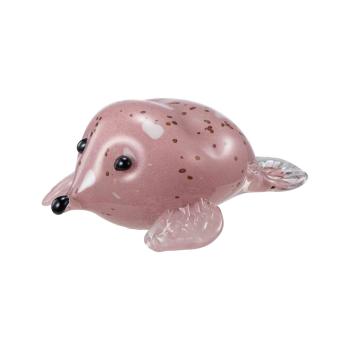 Dekorfigur Sel rosa