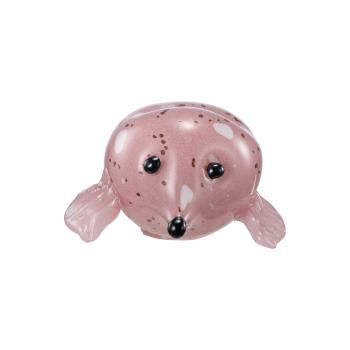 Dekorfigur Sel rosa