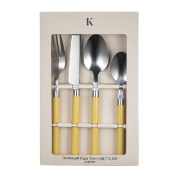 Bestikk Cape Town gul i eske