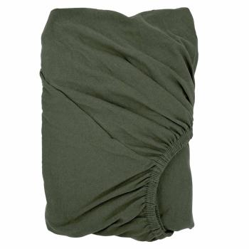 Jersey laken 180x200 cm grønn