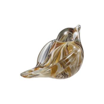 Figur Fugl 8,5 cm gul