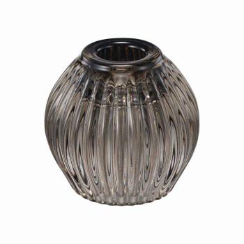 Lysestake Kombi Rille  7 cm grå