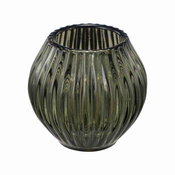 Lysestake Kombi Rille 7 cm grønn