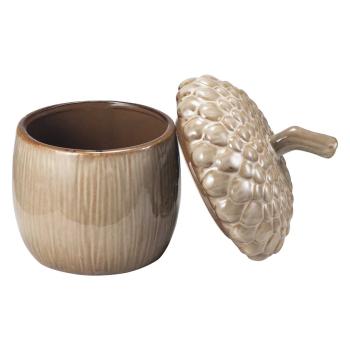 Krukke nøtt 20,8 cm med lokk