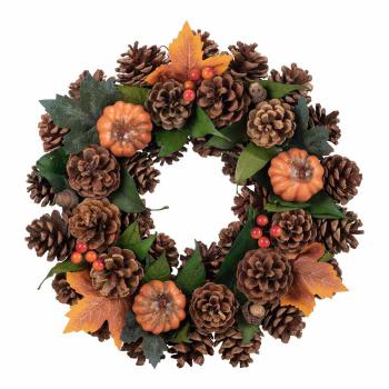 Krans høstkongle 30cm