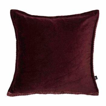 Putetrekk Wilma 48x48cm burgunder bakside