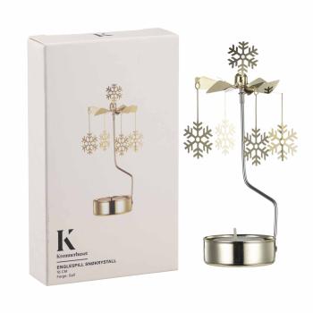 Englespill snøflak gull