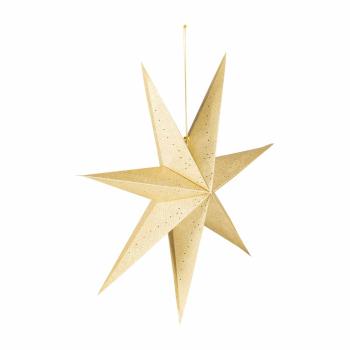 Adventstjerne 75 cm gull