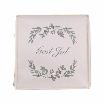 Oppbevaringsboks julekuler ovenfra