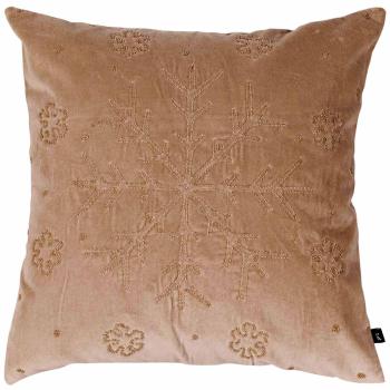 Putetrekk perler snøkrystall 48x48cm