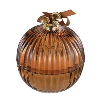 Duftlys julekule Amber & Tonka