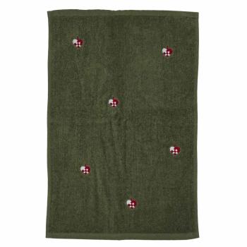 Gjestehåndkle julehjerter 40x60 cm