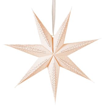 Adventstjerne 75 cm off white