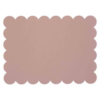 Dekkebrikke Scallop, rosa