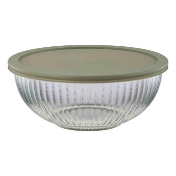 Stor glassbolle med lokk