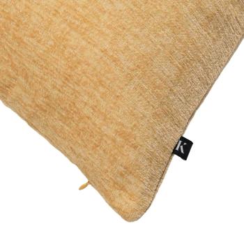 Putetrekk Cille gul nærbilde