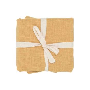 Tøyserviett Vindel Lin gul
