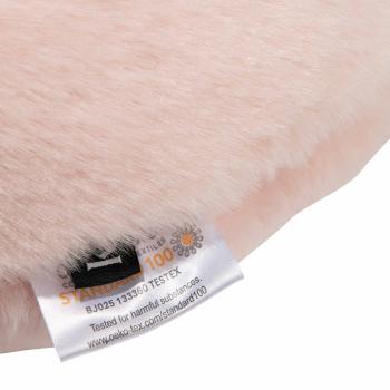 Pute Hjerte Faux fur nætbilde