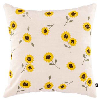 Putetrekk Solsikke broderi 48x48cm