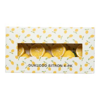 Duklodd Sitron 4-pk i pakning