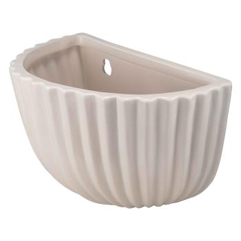 Veggpotte Lena beige