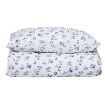 Sengesett krepp Flora 140x220 cm