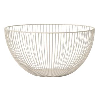 Kurv String Lea Beige 25 cm