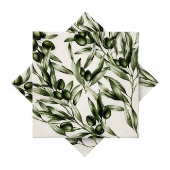 Serviett Olive